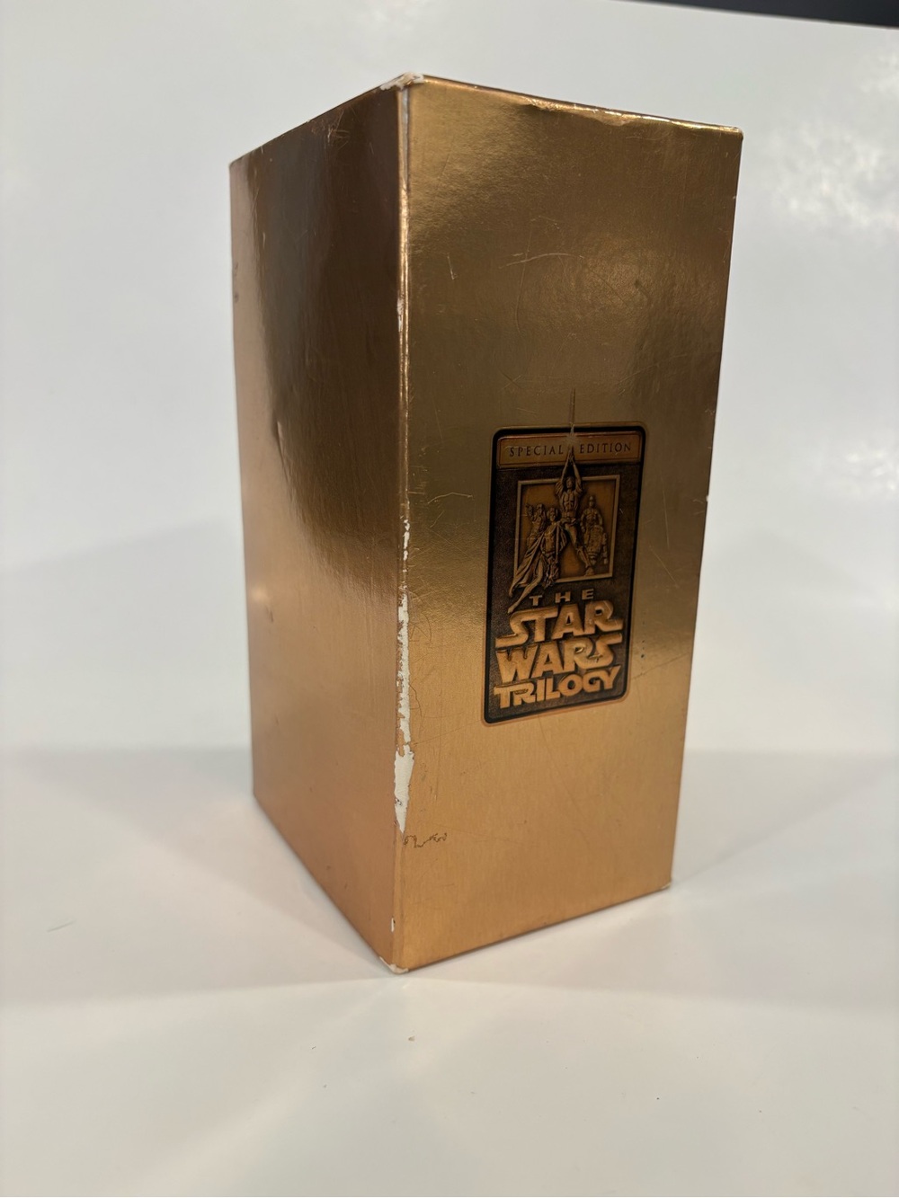 1997 Star Wars Trilogy Special Edition 20 Anniversary Gold Collector Box VHS Set